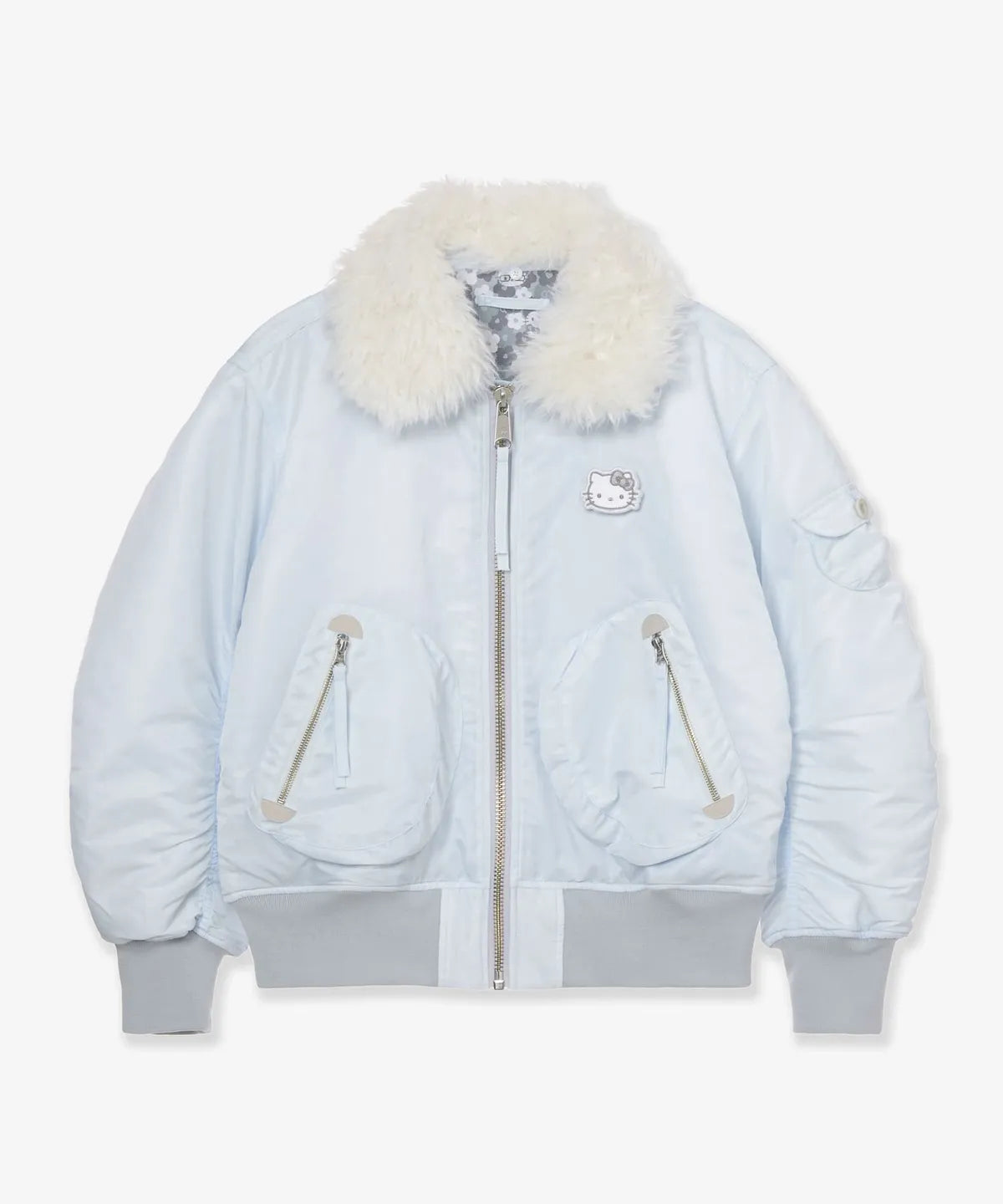 [aeae X Hello Kitty] BOMBER JACKET (ILLIT MINJU WEAR) aeae  DKshop