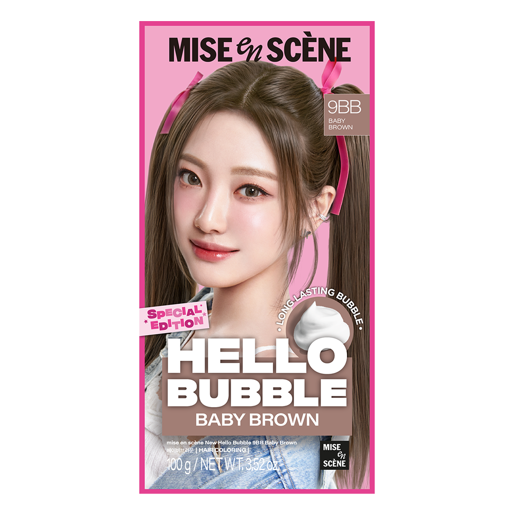 [aespa Pick] Mise-En-Scène New Hello Bubble Foam Color Hair Dye (18 Colors) Mise-En-Scène  DKshop