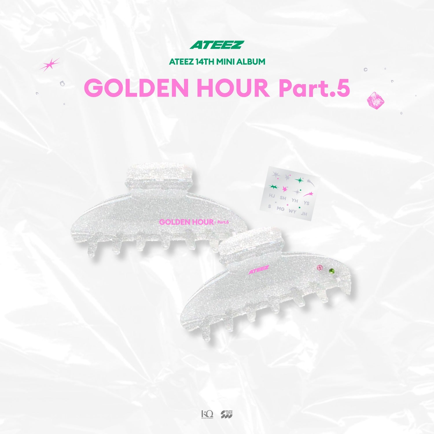 [PRE-ORDER] ATEEZ - POP-UP STORE [GOLDEN HOUR : Part.5] MD (HAIR CLIP) ATEEZ  DKshop