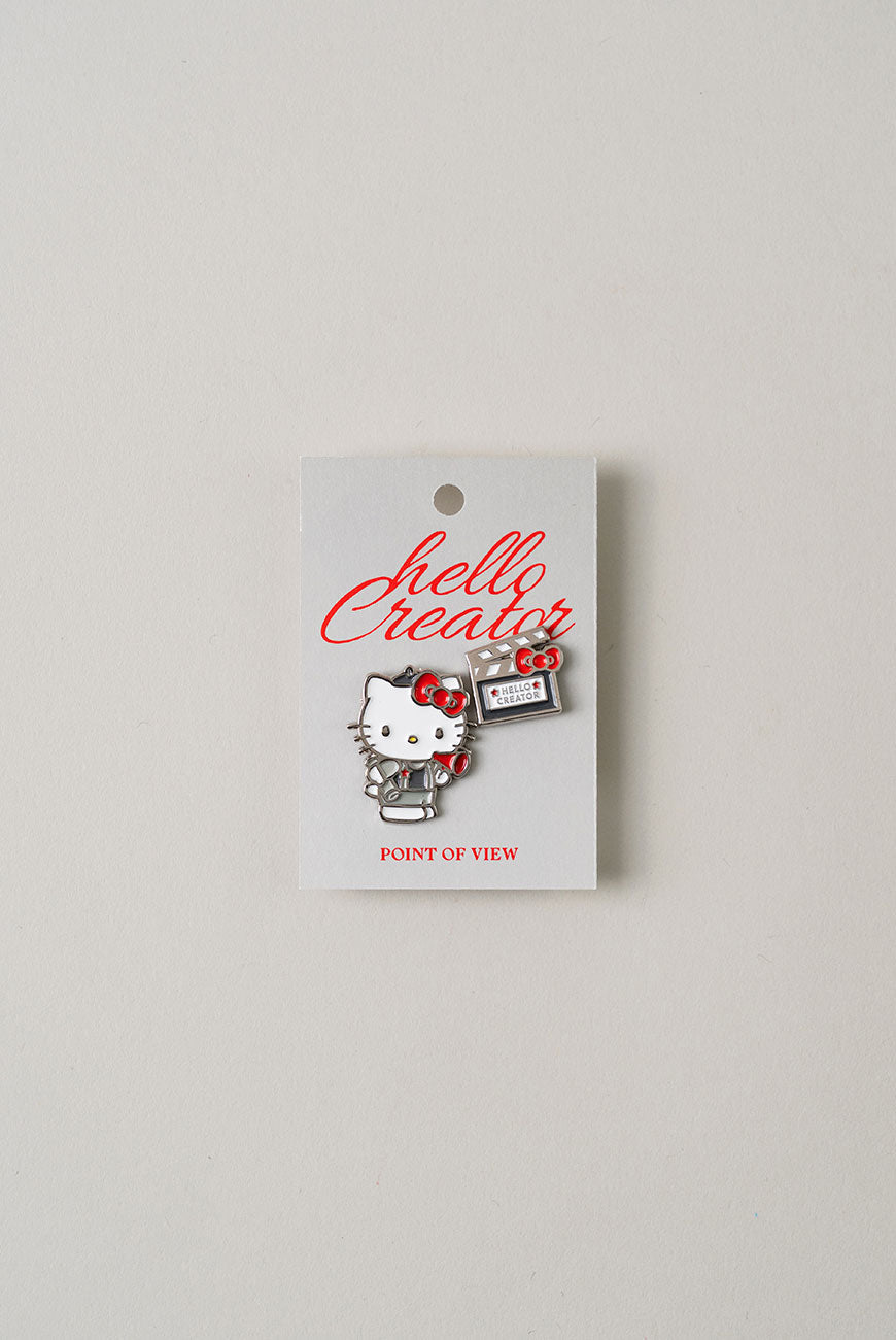[POV X Hello Kitty] Pin Badge 9 types POINT OF VIEW  DKshop
