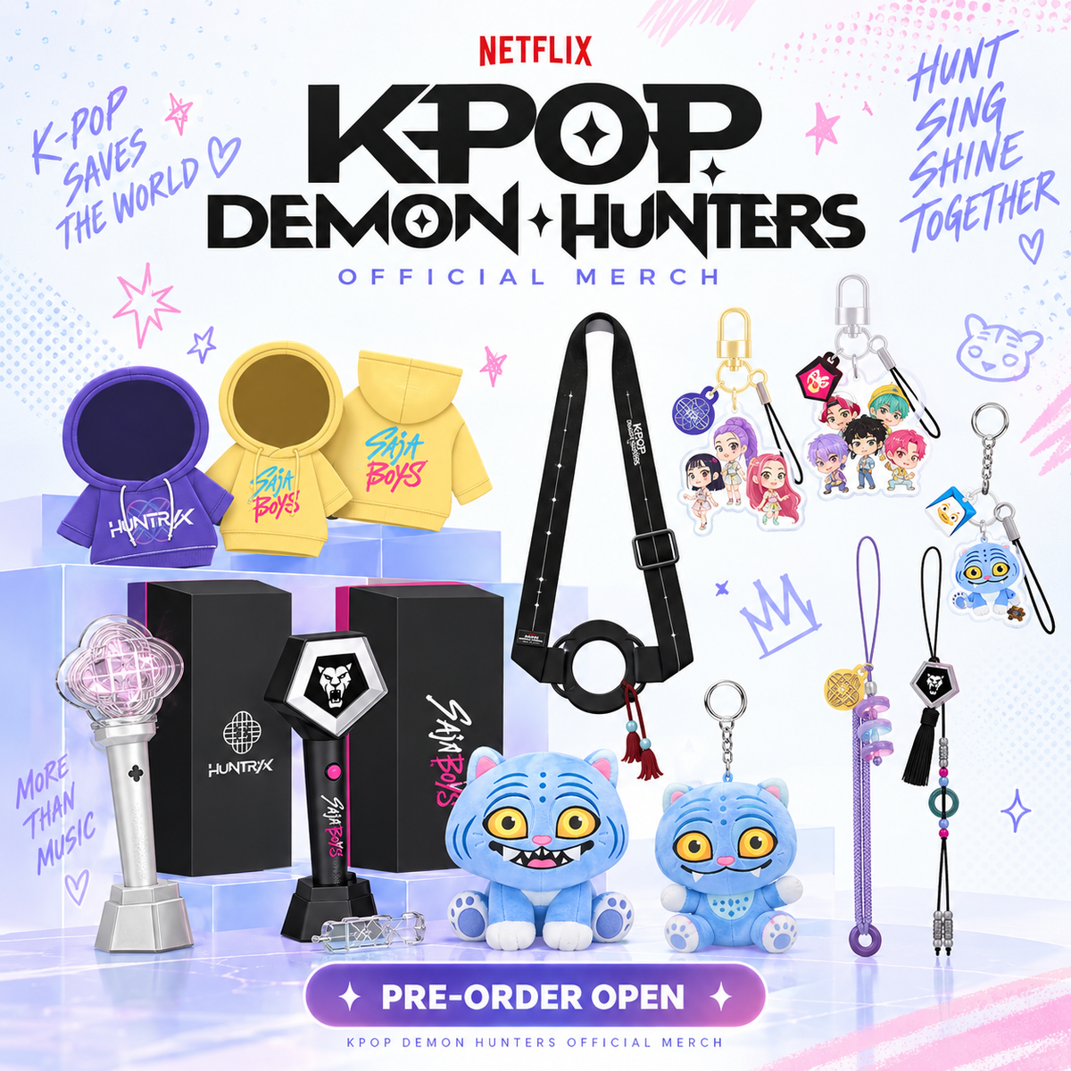 K-POP DEMON HUNTERS MERCH