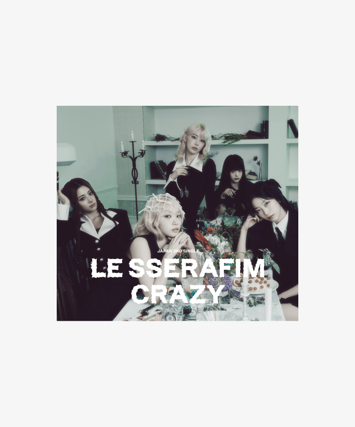 [PRE-ORDER] LE SSERAFIM - JAPAN 3RD SINGLE CRAZY (Limited Edition B)