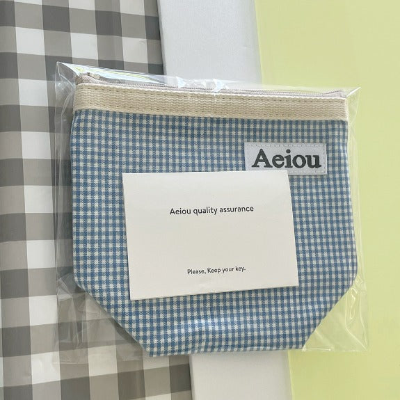 Aeiou Basic Pouch (M size) Aeiou  DKshop