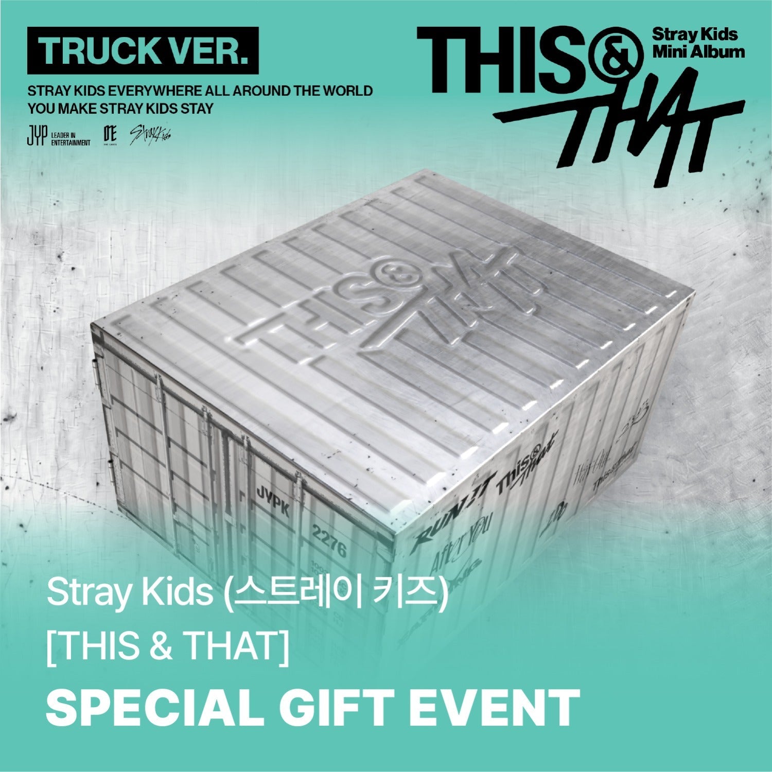 [POB Selectable] [PRE-ORDER] Stray Kids - 10th Mini Album THIS & THAT (TRUCK VER.) Stray Kids  DKshop