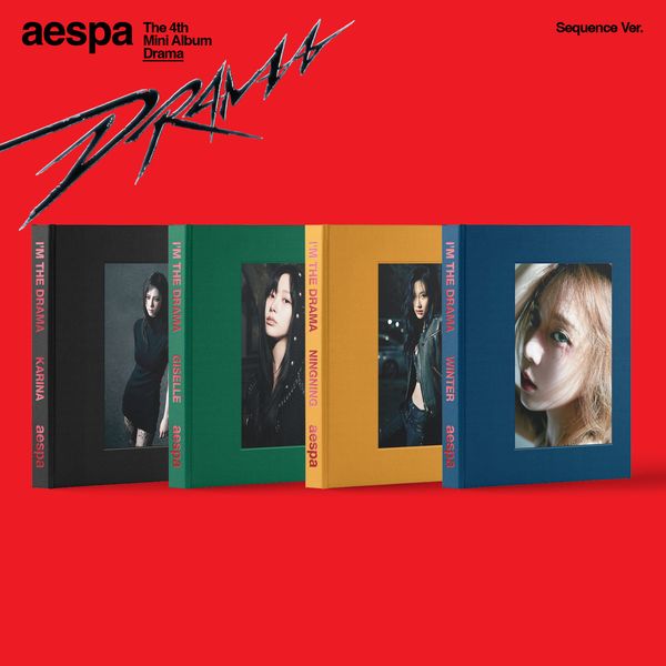 aespa - The 4th Mini Album Drama (Sequence Ver.) (Random Ver.) | DKshop