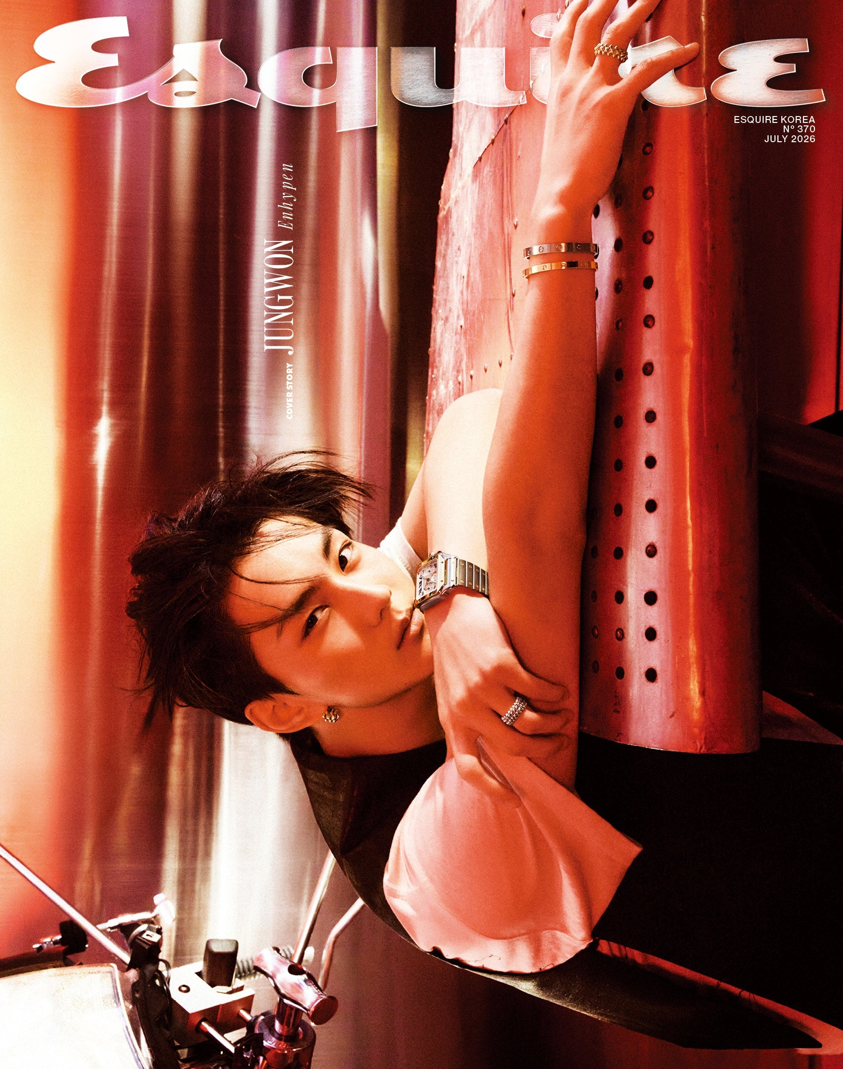 ESQUIRE KOREA MAGAZINE 2026.07 (COVER : ENHYPEN JUNGWON & NI-KI) IVE  DKshop