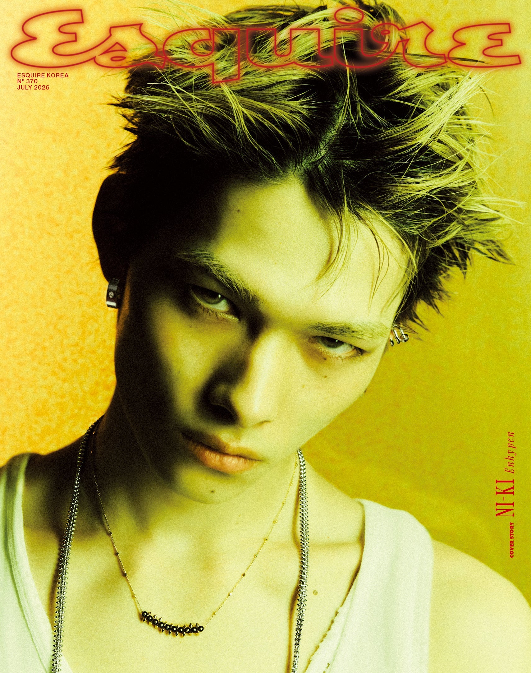 ESQUIRE KOREA MAGAZINE 2026.07 (COVER : ENHYPEN JUNGWON & NI-KI) IVE  DKshop