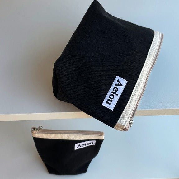 Aeiou Basic Pouch (L size) Aeiou  DKshop