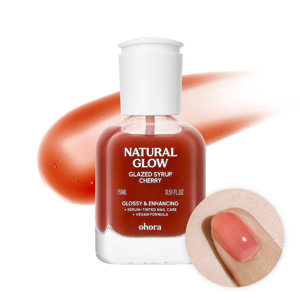 ohora Glazed Syrup Nail Hardener 8 colors ohora  DKshop