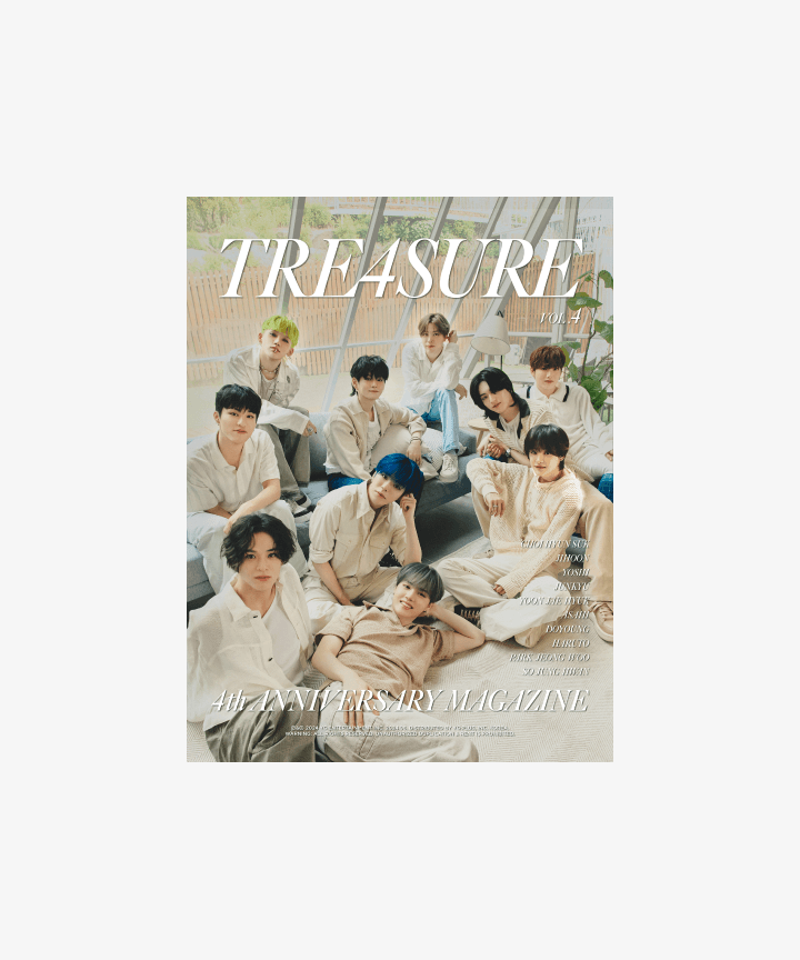 TREASURE - 4th ANNIVERSARY MAGAZINE