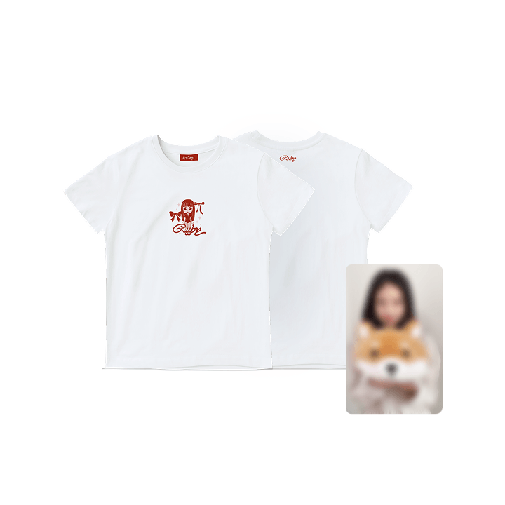 [PRE-ORDER] JENNIE - [Ruby] Short Sleeve T-Shirt (+Photocard)