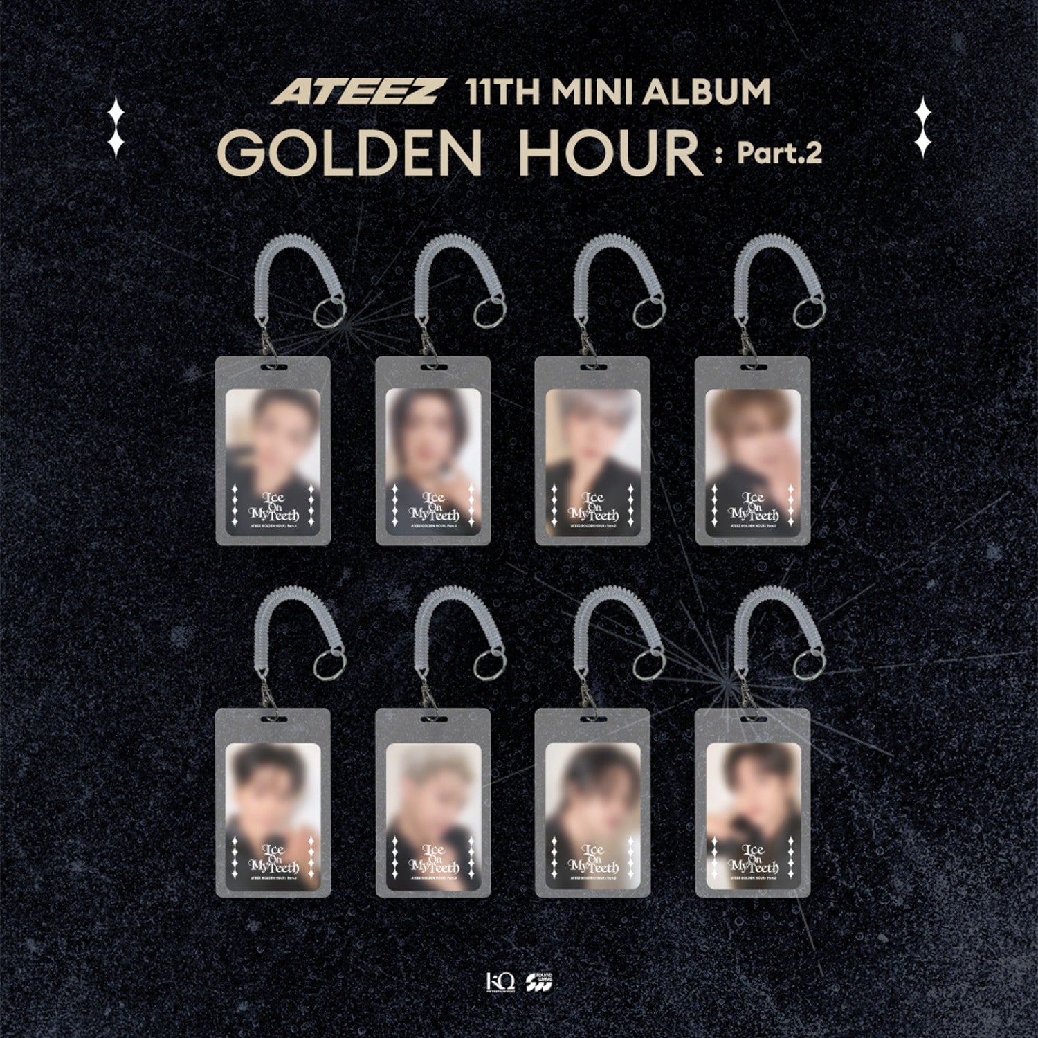 [PRE-ORDER] ATEEZ - GOLDEN HOUR : Part.2 POP-UP OFFICIAL MD (PHOTO CARD HOLDER SET)