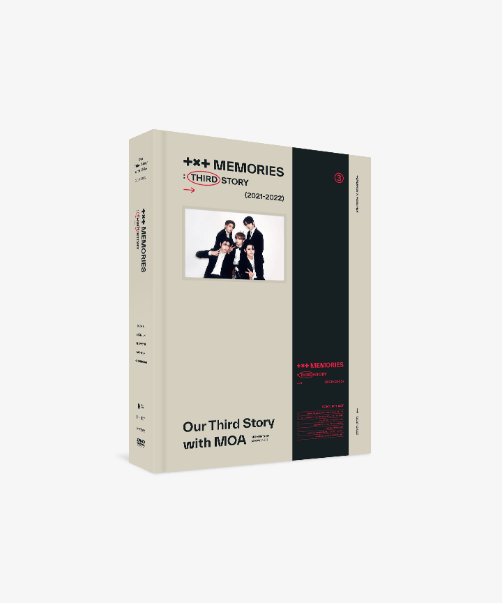 TXT - MEMORIES : THIRD STORY DVD