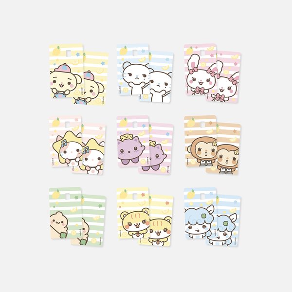 [PRE-ORDER] Hearts2Hearts - [Lemon Tang] CARD COVER STICKER SET Hearts2Hearts  DKshop