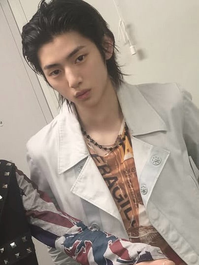 [playerseoul] Flower Tennis Necklace Jet (CORTIS Juhoon Wear) playerseoul  DKshop