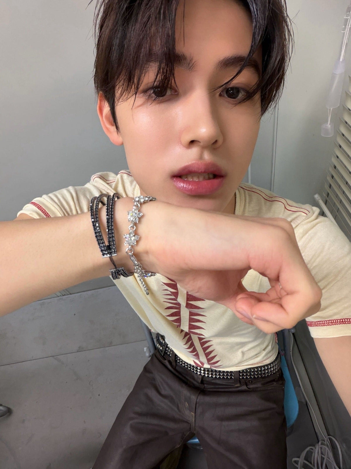 [playerseoul] Flower Tennis Bracelet (CORTIS Seonghyeon & Martin Wear) playerseoul  DKshop