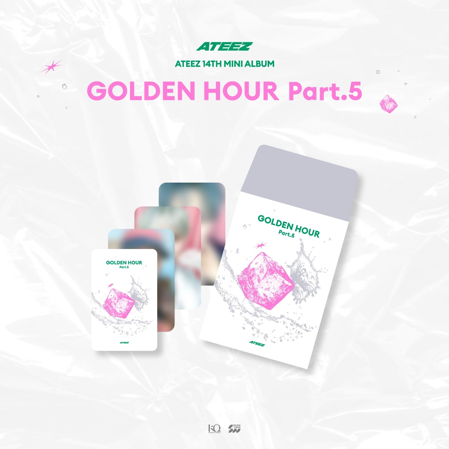 [PRE-ORDER] ATEEZ - POP-UP STORE [GOLDEN HOUR : Part.5] MD (RANDOM TRADING CARD) ATEEZ  DKshop