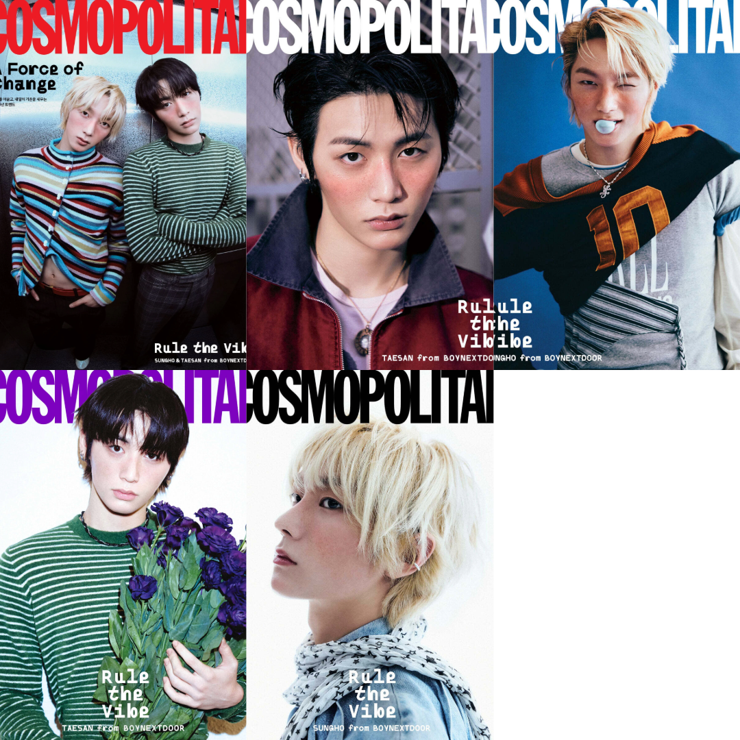 [PRE-ORDER] COSMOPOLITAN KOREA MAGAZINE 2026.01 (COVER : BOYNEXTDOOR SUNGHO&TAESAN) BOYNEXTDOOR  DKshop