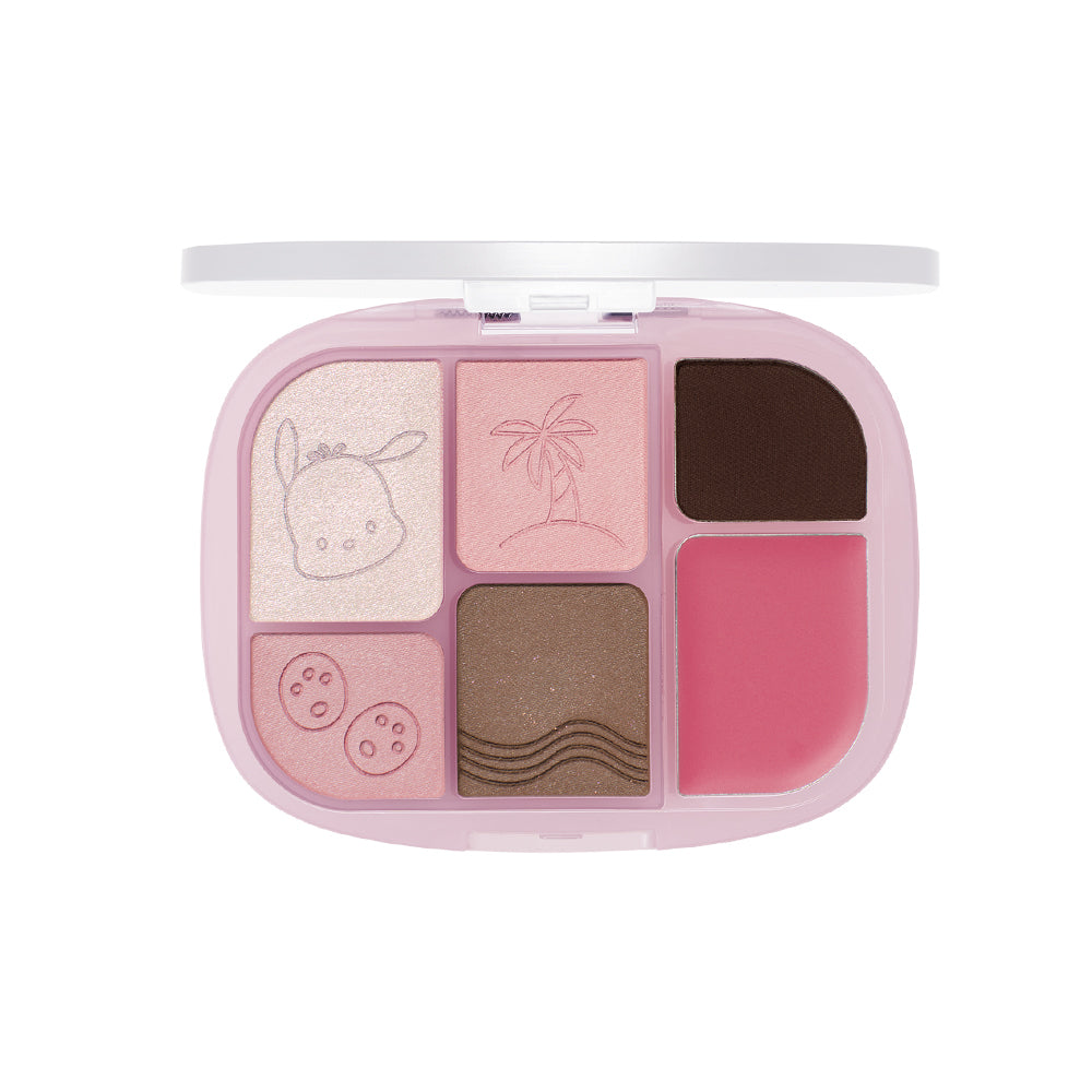 [Tanned Pochacco Edition] WAKEMAKE SOFT SHEER MULTI PALETTE WAKEMAKE  DKshop