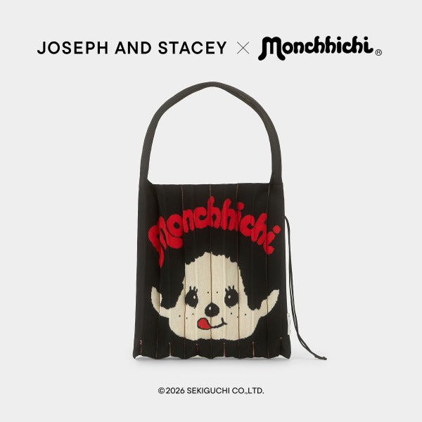[JOSEPH AND STACEY X  monchhichi] Lucky Pleats Knit Large Monchhichi Boy JOSEPH AND STACEY  DKshop