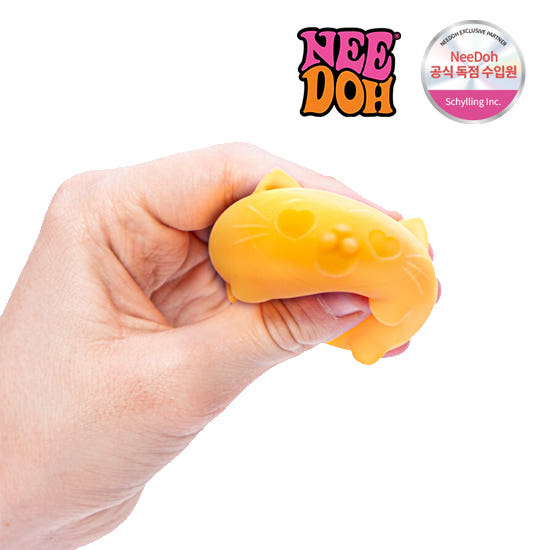 Needoh Super Cool Cat Baby Stress Ball Squishy (3ea) Needoh  DKshop