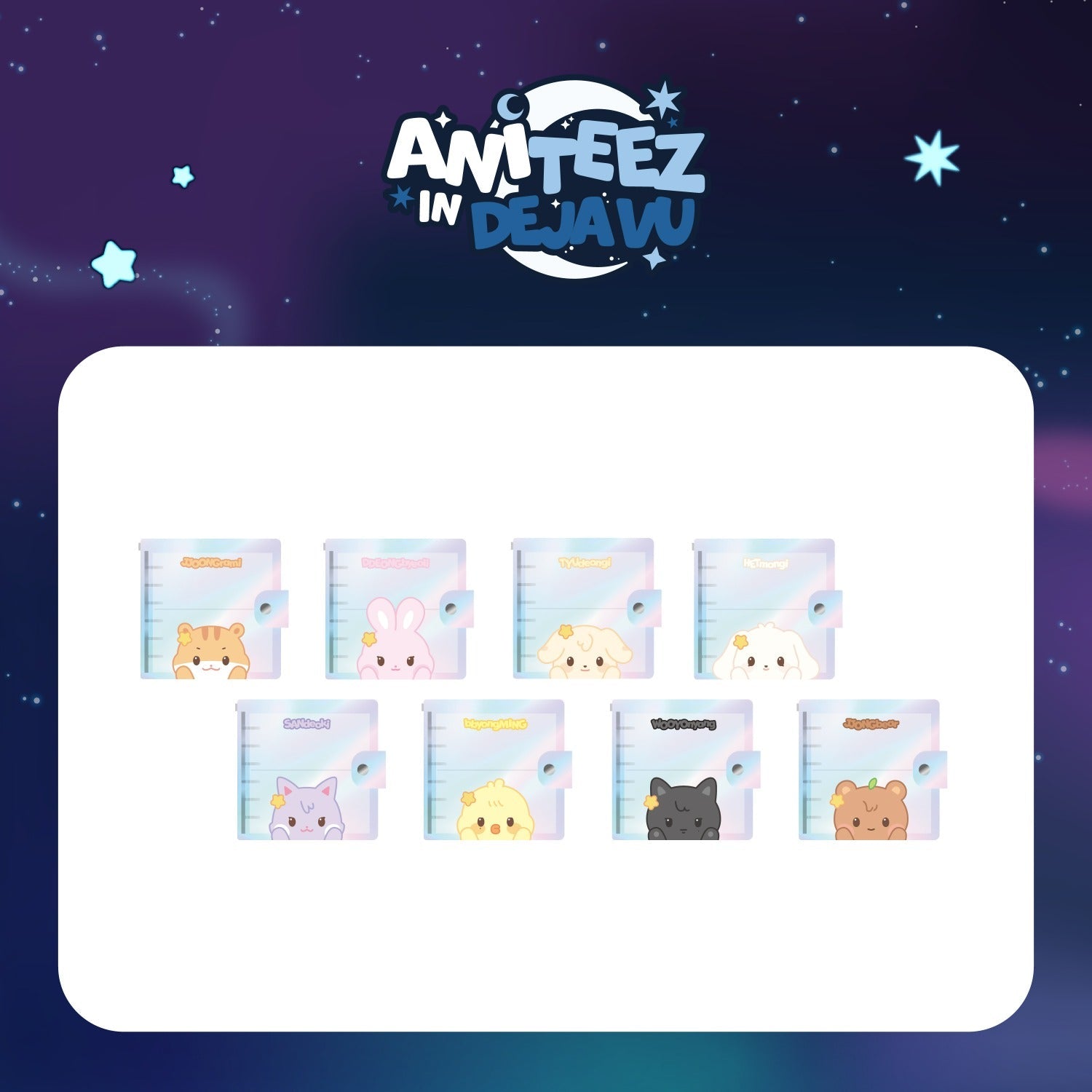 [PRE-ORDER] ATEEZ - [ANITEEZ IN DEJAVU] PHOTO CARD BINDER ATEEZ  DKshop