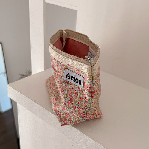 Aeiou Basic Pouch (L size) Flower Garden Aeiou  DKshop