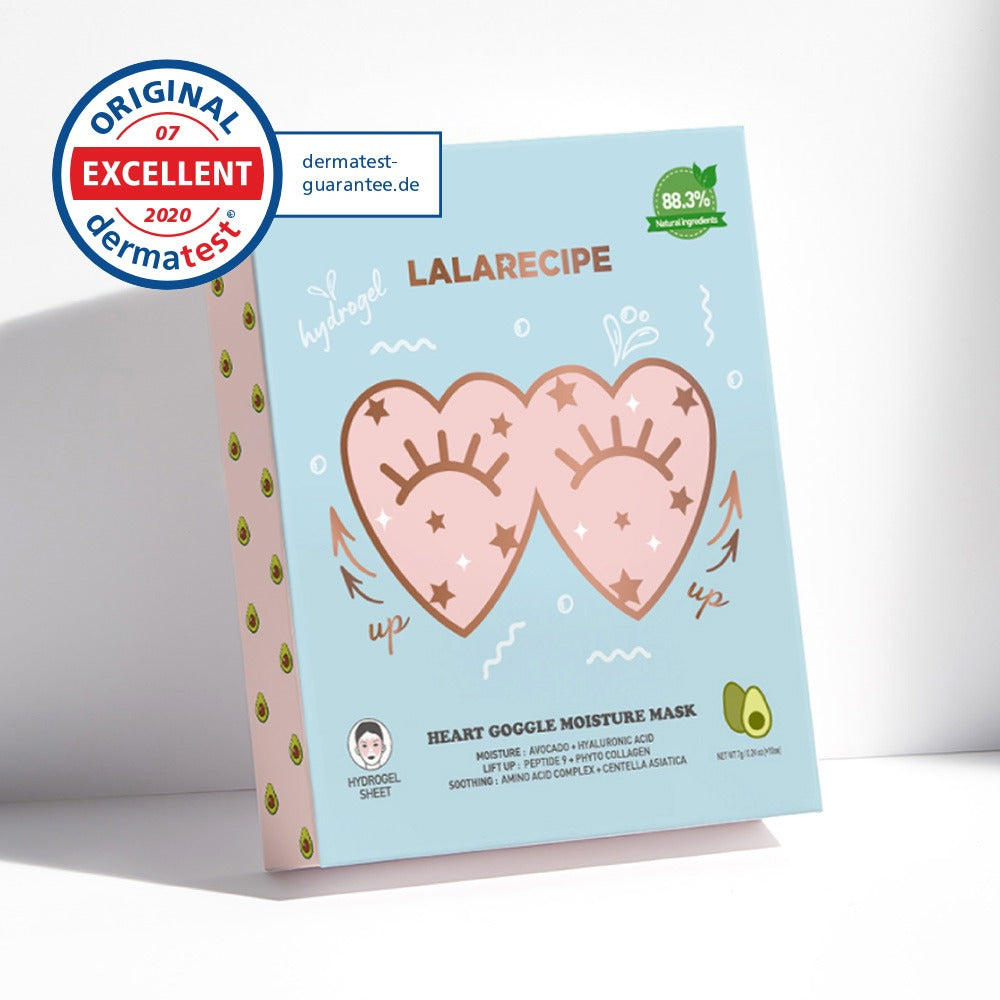 LALARECIPE HEART GOGGLE MOISTURE MASK LALARECIPE  DKshop