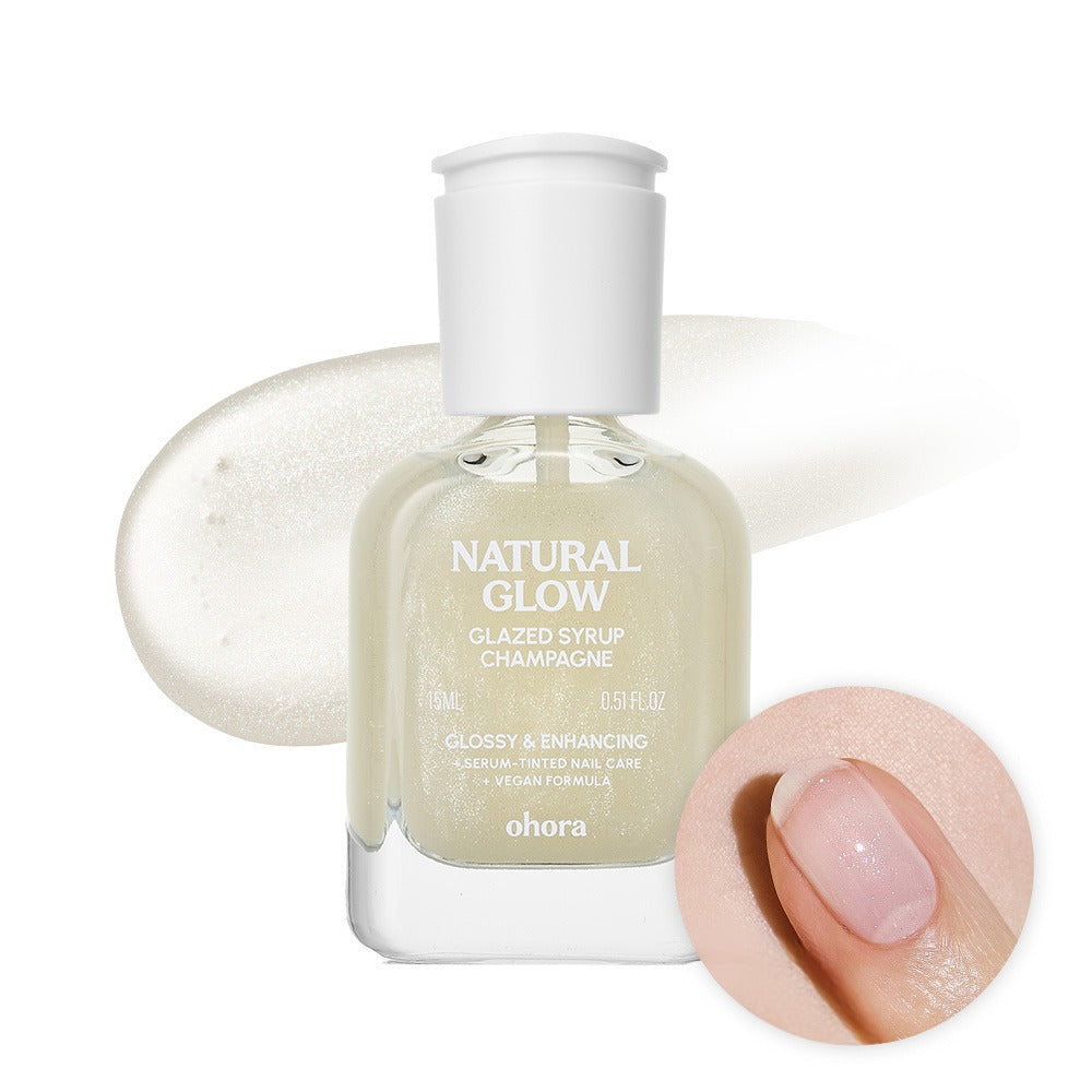 ohora Glazed Syrup Nail Hardener 8 colors ohora  DKshop