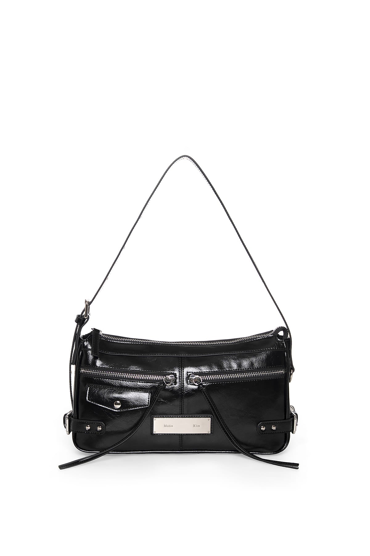 Matin Kim SIDE BUCKLE BIKER SHOULDER BAG Matin Kim  DKshop