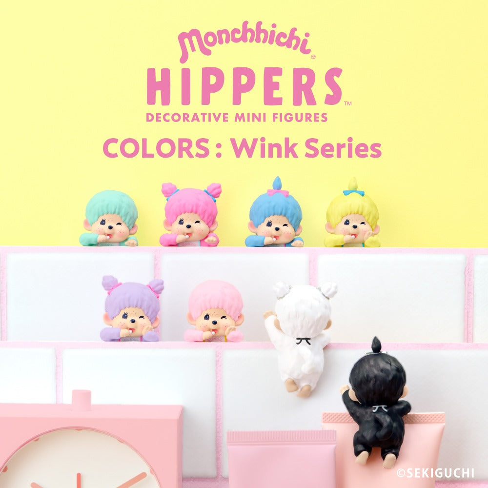 [Dreams Korea] Monchhichi Hippers Colors Wink (RANDOM) Monchhichi  DKshop