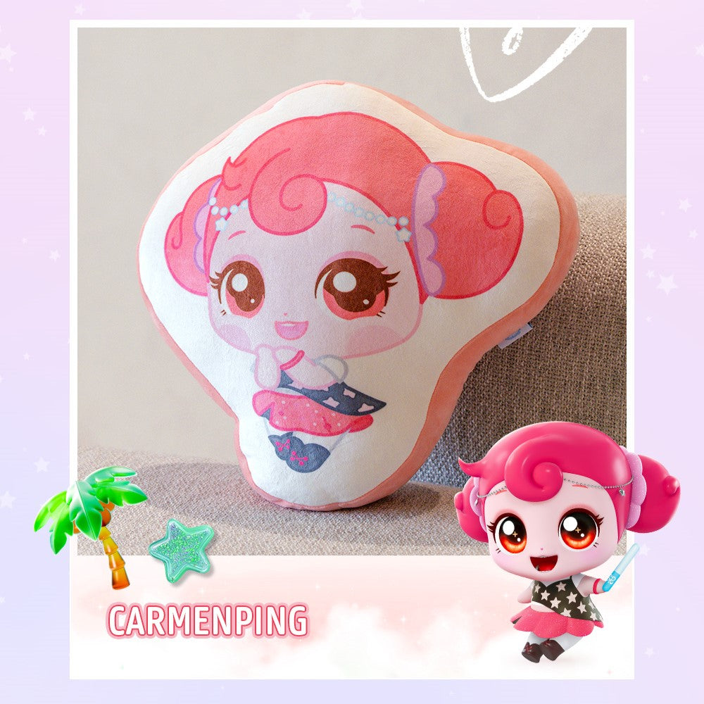 ROYCHE Hearts2Hearts X Teenieping Cushion BLACKPINK  DKshop