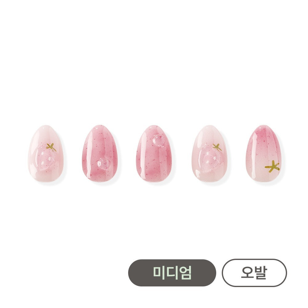 ohora Cured Gel Press-On Nails (Medium/ Oval) ohora  DKshop