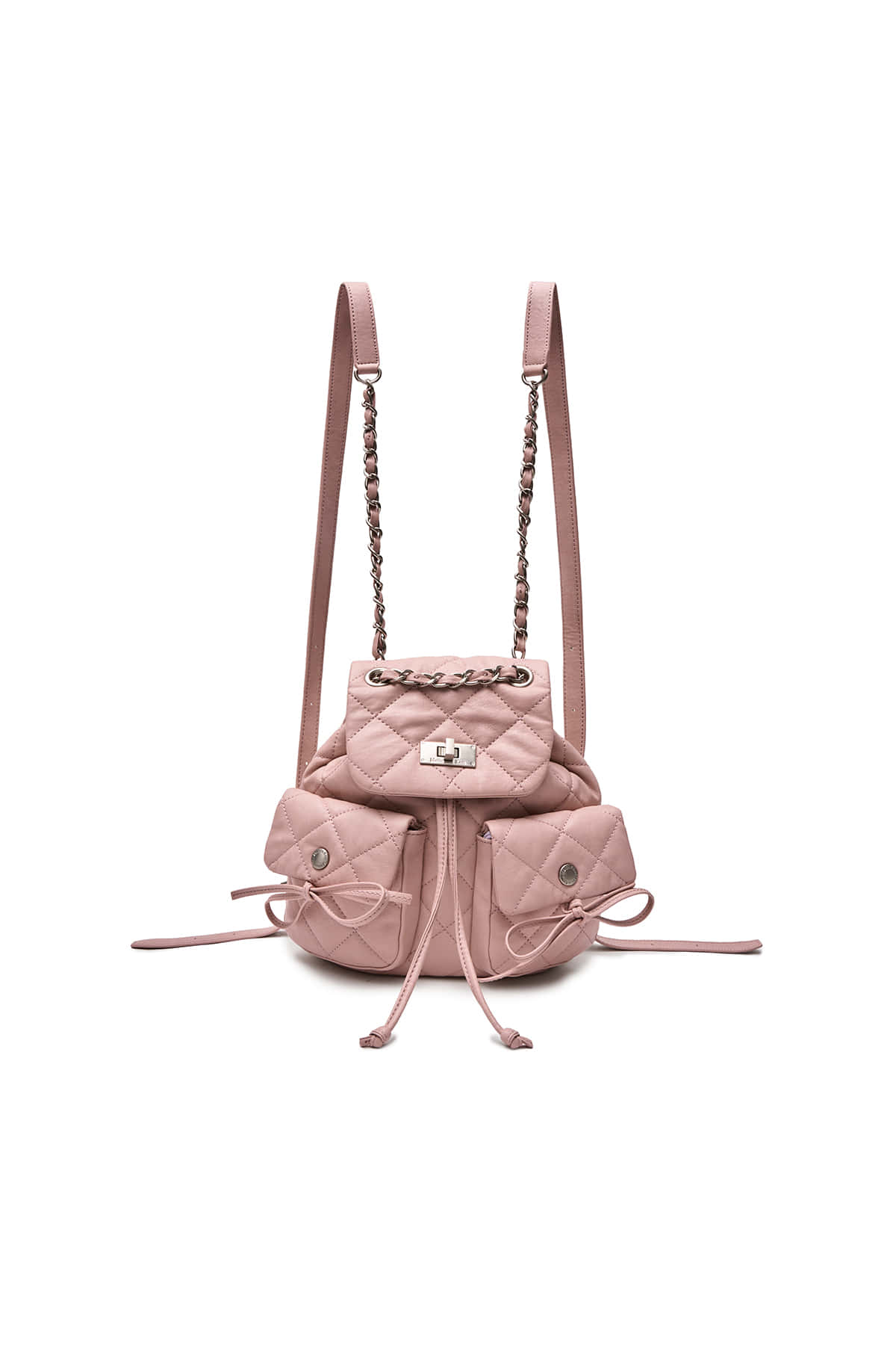Matin Kim DOUBLE POCKET QUILTING MINI BACKPACK (aespa ningning WEAR) Matin Kim  DKshop