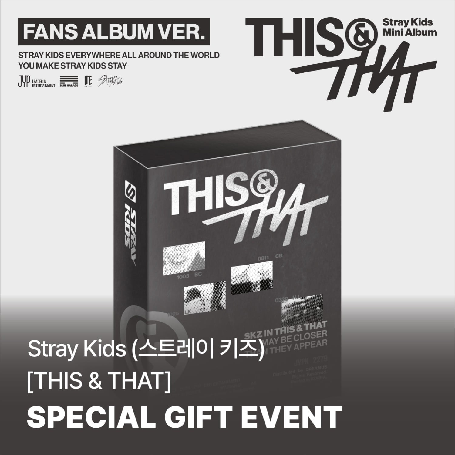 [POB Selectable] [PRE-ORDER] Stray Kids - 10th Mini Album THIS & THAT (FANS ALBUM VER.) Stray Kids  DKshop