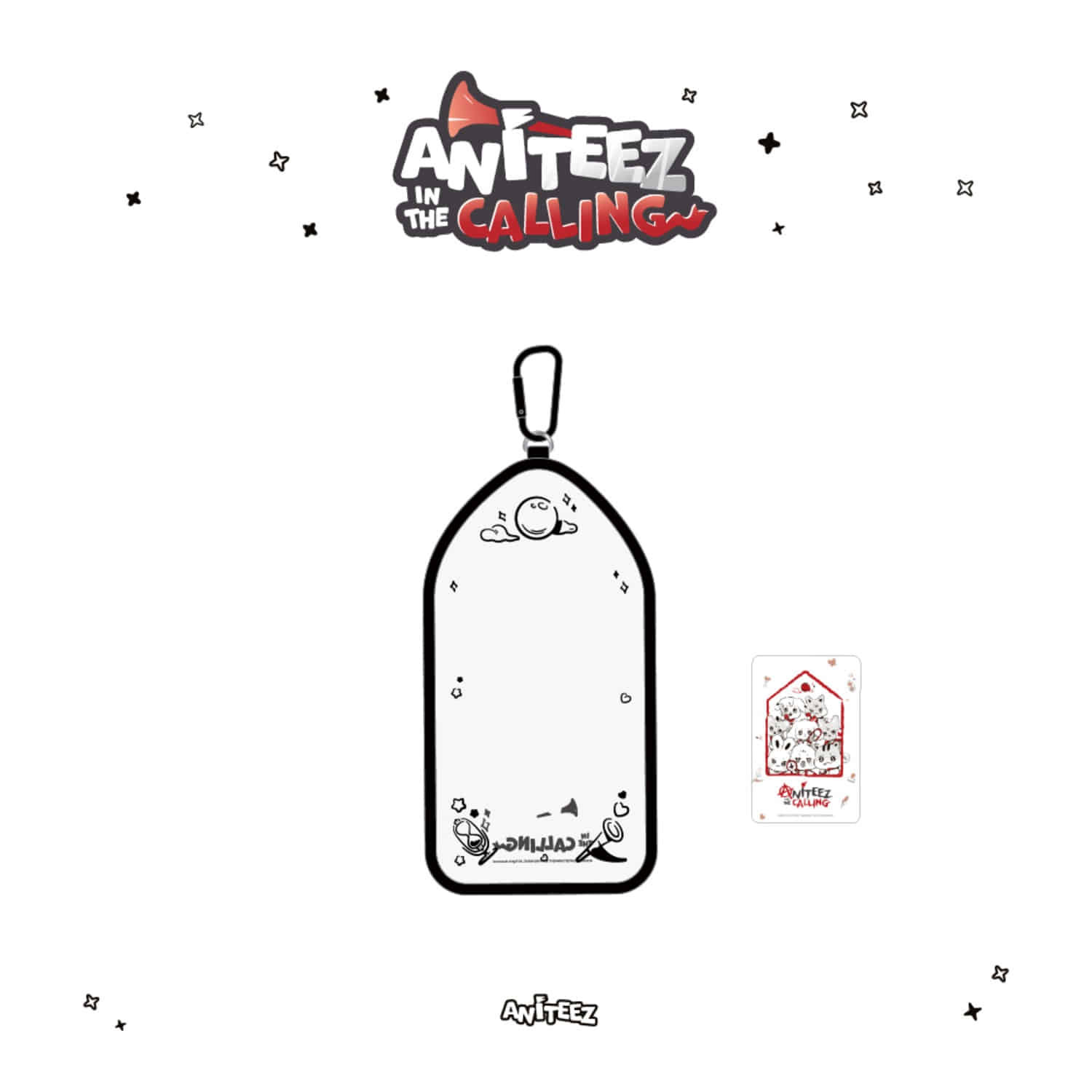 [PRE-ORDER] ATEEZ - [ANITEEZ IN THE CALLING] PVC DOLL POUCH ATEEZ  DKshop