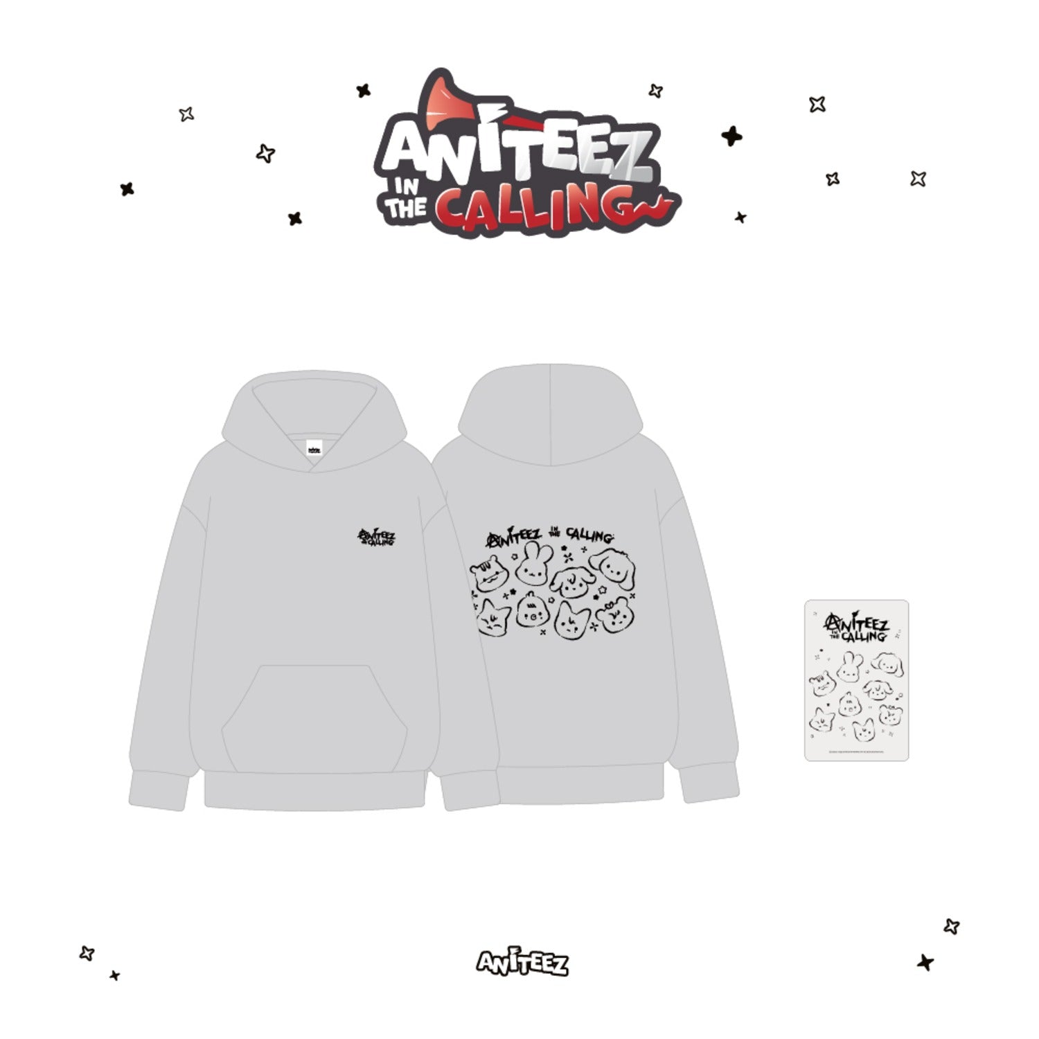 [PRE-ORDER] ATEEZ - [ANITEEZ IN THE CALLING] HOODIE ATEEZ  DKshop