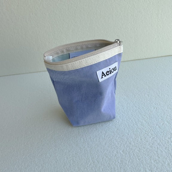 Aeiou Basic Pouch (M size) Blueberry Aeiou  DKshop