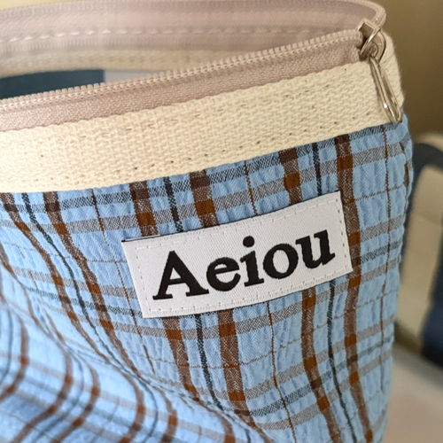 Aeiou Basic Pouch (M size) Evening Rain Check Aeiou  DKshop