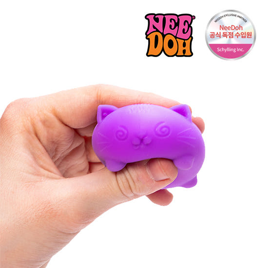 Needoh Super Cool Cat Baby Stress Ball Squishy (3ea) Needoh  DKshop