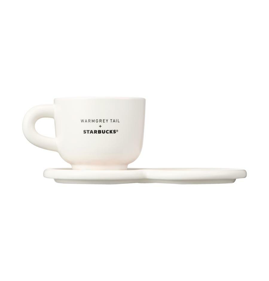 Starbucks - 23 Summer Warmgreytail Mug & Saucer 350ml
