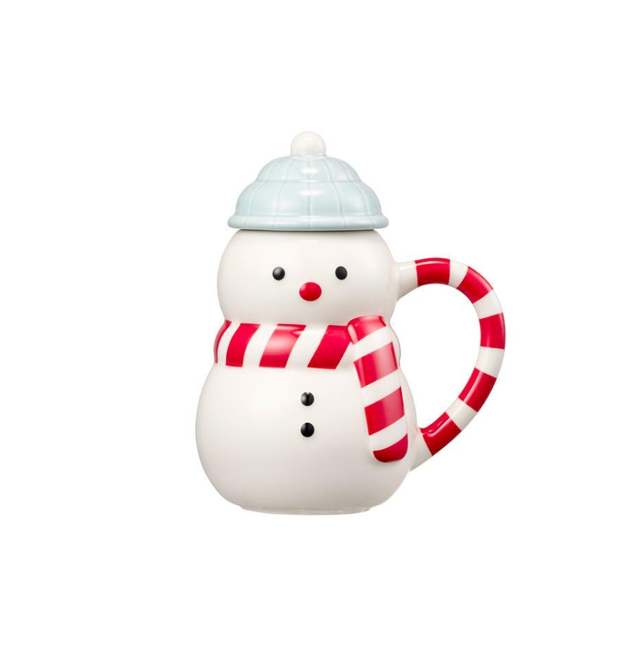 Starbucks Korea - HolidayFriends Snowman Lid Mug 355ml