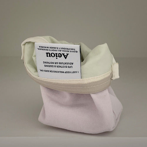 Aeiou Basic Pouch (M size) Pink Hula Berry Aeiou  DKshop