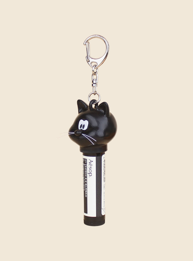 CRR Character Lip Cover Cat Keychain (BTS Sugar Wear) CRR  DKshop