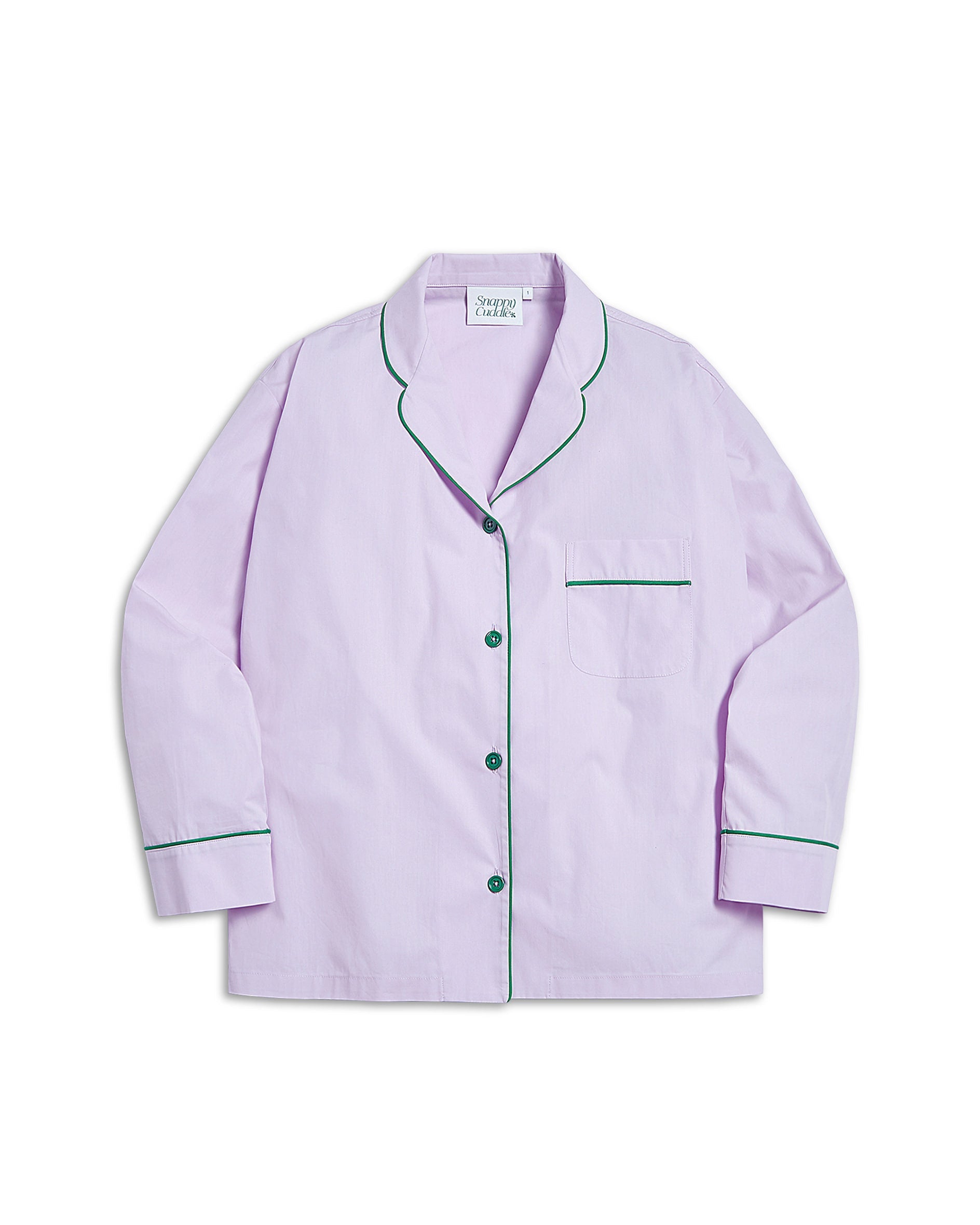 Snappy Cuddle Popular Purple Pajama Set (IVE LIZ WEAR) Snappy Cuddle  DKshop