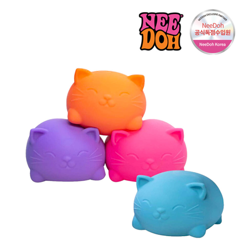 Needoh Super Cool Cat Stress Ball Needoh  DKshop