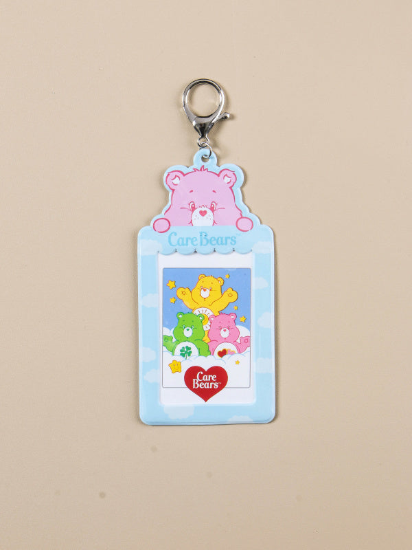 DAISO CARE BEARS PHOTOCARD KEY RING