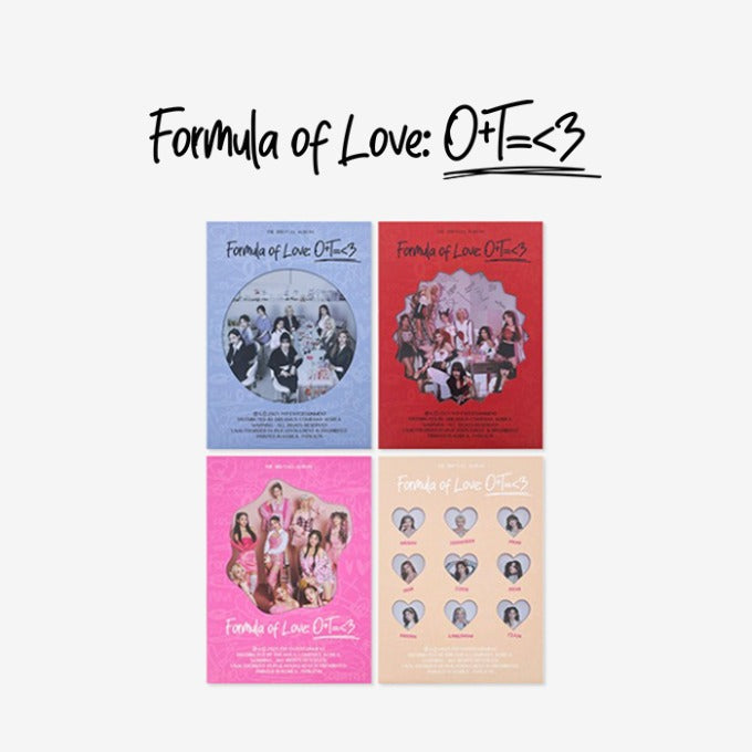 TWICE - 3rd Album Formula of Love (Random Ver.) | DKshop