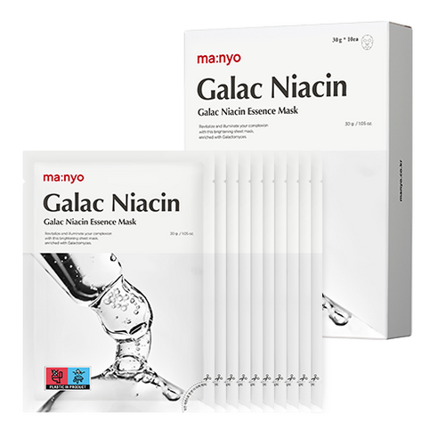 manyo Galac Niacin Essence Mask Sheet 10ea (30g*10) manyo  DKshop