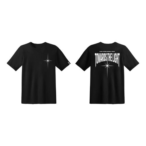 ATEEZ - [TOWARDS THE LIGHT : WILL TO POWER] T-SHIRT (BLACK)